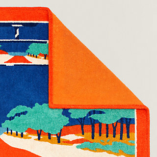 ビーチタオル 《エヴァジオン2》 | Hermès - エルメス-公式サイト